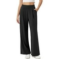 thumbnail image 1 of VDJ Womens Sweatpants High Waistband Comfort Soft Athletic Pants Open Bottom Wide Leg Trousers Sportswear Size S, 1 of 10