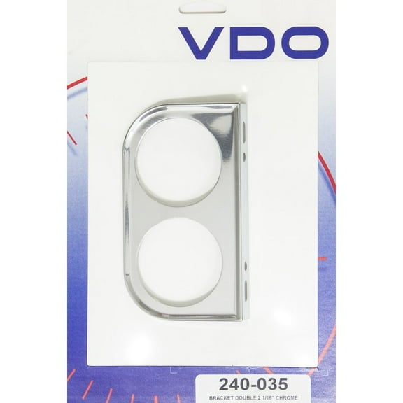 Vdo Chrome Two Hole 2-1/16in Mount Bracket