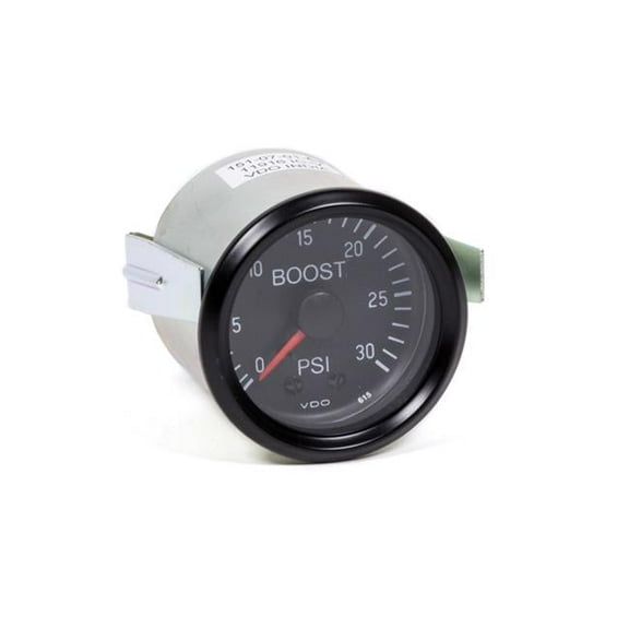 VDO 2.062 in. dia. 0-30PSI Mechanical Cockpit Boost Gauge, Black
