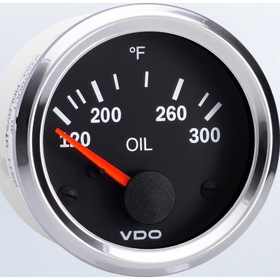 VDO 310-1961 Engine Temp - 120F - 300F U.S. Kit - Electronic - Vision Chrome