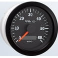 thumbnail image 1 of VDO 333-164 Tachometer  - 0  RPM - 6,000 RPM - Electronic - Vision Black, 1 of 1