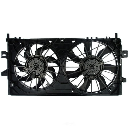 VDO FA70322 Dual Radiator & Condenser Fan Assembly Fits select: 2014-2016 CHEVROLET IMPALA LIMITED, 2006-2007 CHEVROLET MONTE CARLO
