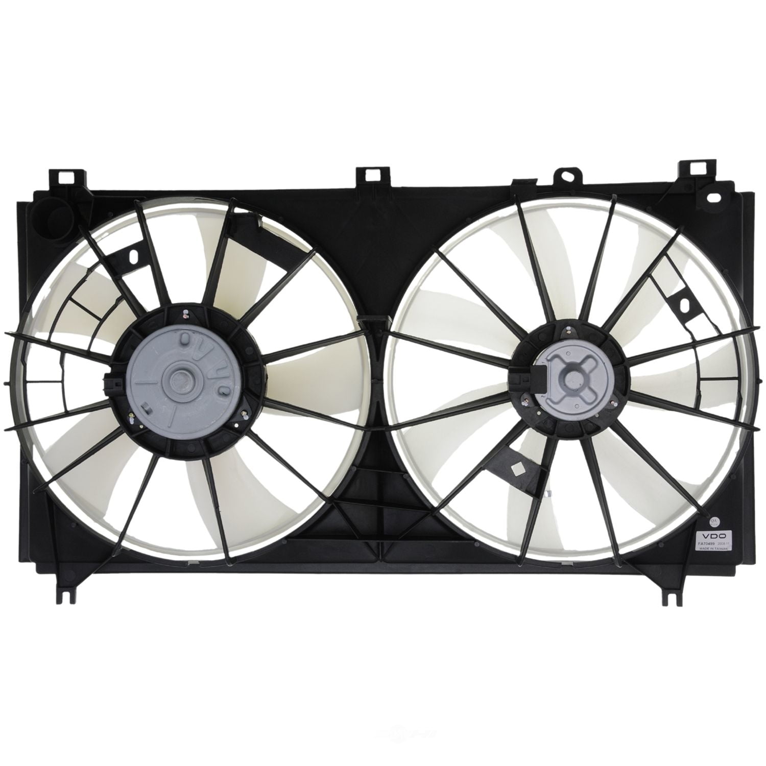 VDO FA70499 Dual Radiator & Condenser Fan Assembly