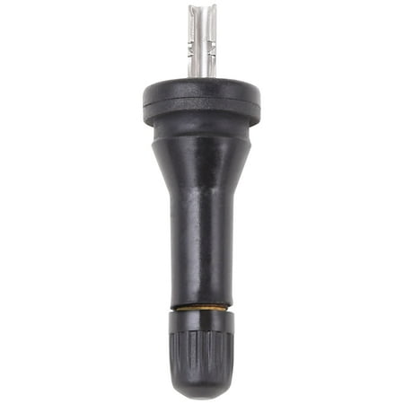 VDO Rubber snap in stem with metal press clip teeth