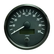 VDO SingleViu 100mm 4 Speedometer - 90 MPH [A2C3832870030]