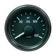 Vdo A2C3833240030 Singleviu 52mm [2-1/16"] Oil Pressure Gauge - 150 Psi