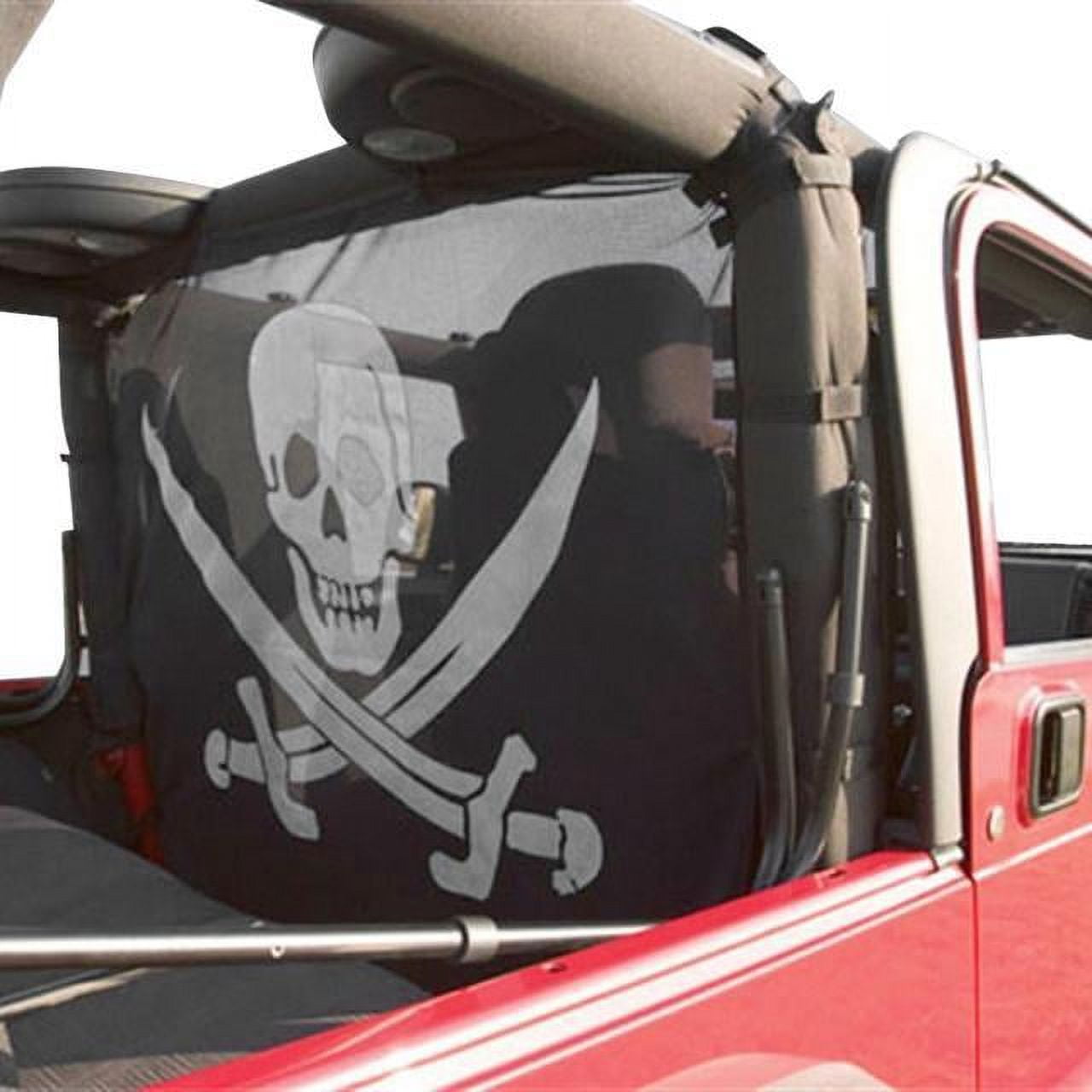 Vertically Driven Products Wind Stopper Wind Screen (Pirate Flag