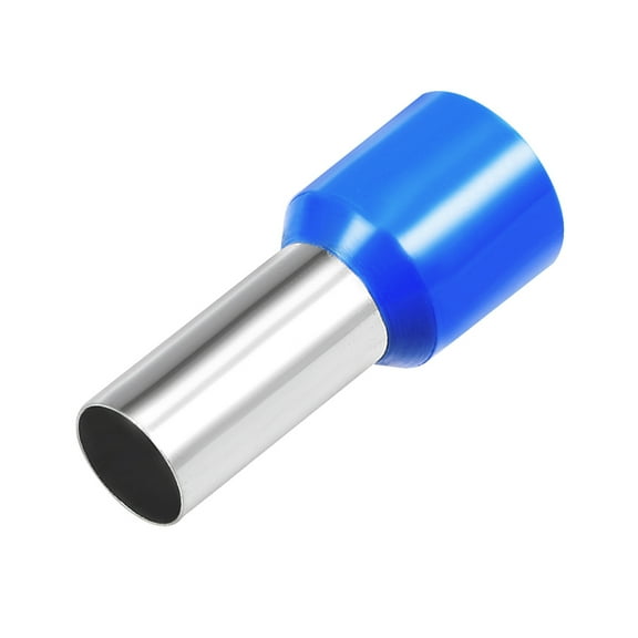 VE25-16 Cord Pin End Wire Connector Crimp Terminal AWG4 Blue 10Pcs