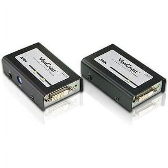 VE600A DVI AUDIO VIDEO EXTENDER 1920X1200 CAT 5 200FT 1080P 5.3VDC