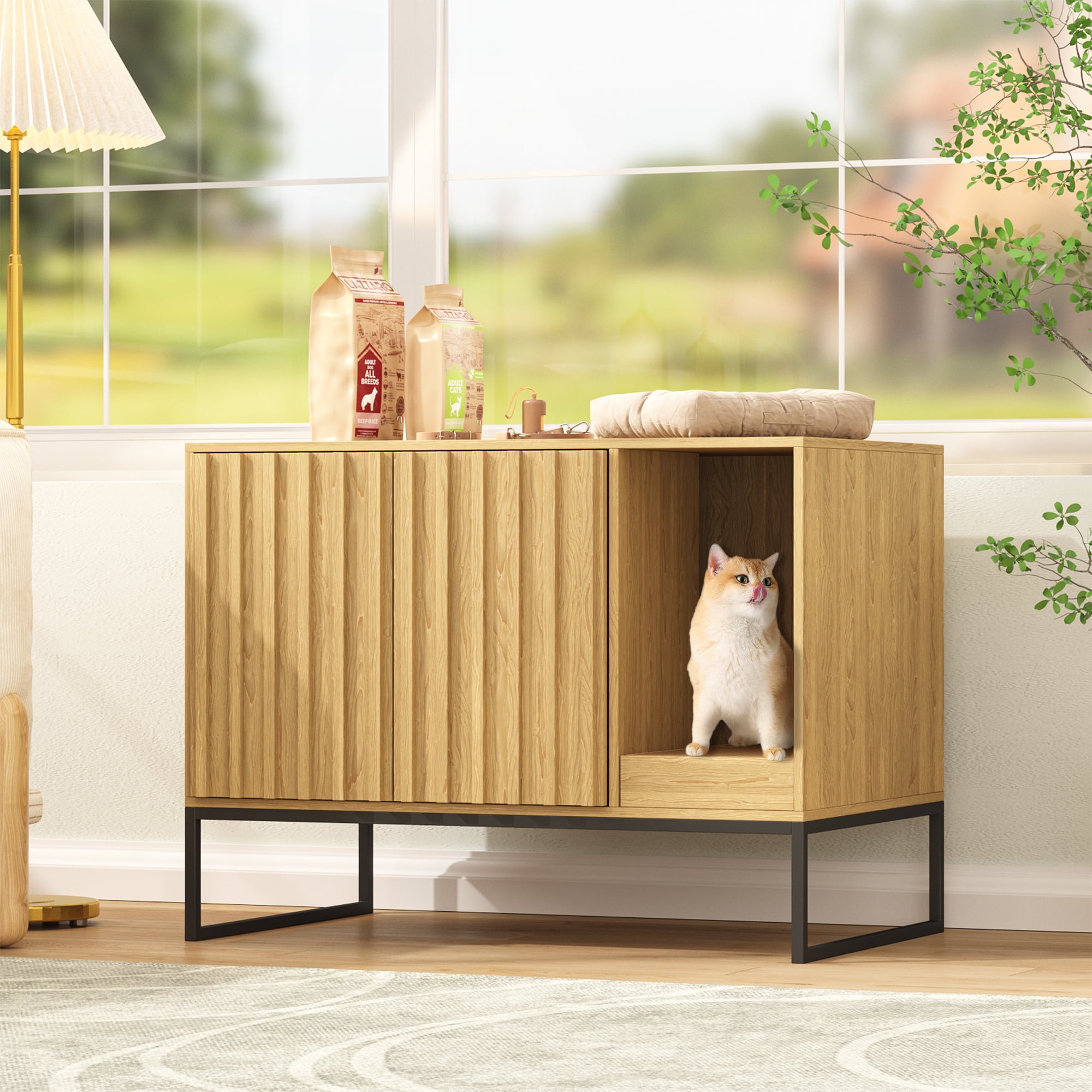 VEANERWOOD-Cat-Litter-Box-