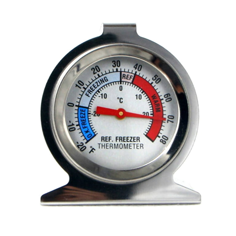 Vearear 1pc Refrigerator Freezer Thermometer Fridge Dial Type Temperature Gauge Gadget, Other