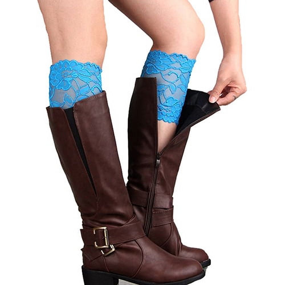 Bracevor Velvet Winter Thermal Socks for Women Girls, Ankle Calf Length,  Feather Fleece Fur Stretchy Elastic Socks - Vinstreet