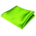 thumbnail image 1 of VEAREAR Men's Satin Solid Plain Color Handkerchief Hanky Pocket Square for Wedding Party, 1 of 6