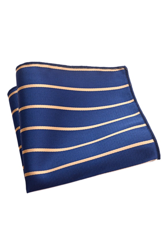 Pocket Square Vintage Pattern Breathable Men Striped Paisley Handkerchief for Wedding