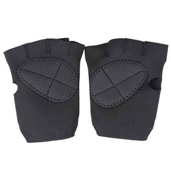 VEAREAR Weight Lifting Training Workout Gym Palm Exercise Anti-slip Fingerless Gloves