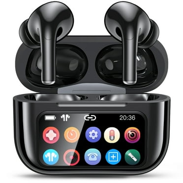VEAT00L A9 ANC+ENC Earbuds with Smart Touch Screen,Bluetooth 5.4, HiFi Stereo Multiple EQ settings