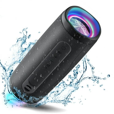 VEAT00L Bluetooth speaker,Portable Bluetooth Speaker Waterproof Wireless Speaker, Dual Pairing, 360° Stereo Sound for Home/Party/Outdoor/Beach, Electronic Gadgets, Birthday Gift (Black)