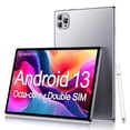 thumbnail image 1 of VEAT00L F11 Android 13 Tablet 2026, 6GB(4+2) RAM, 64GB ROM, 128GB Expand, Quad-Core Processor up to 2.0 GHz, Dual Camera, WiFi, BT, 6000mAh with Fast Charge, 1280x800 HD Touch Screen, 1 of 8