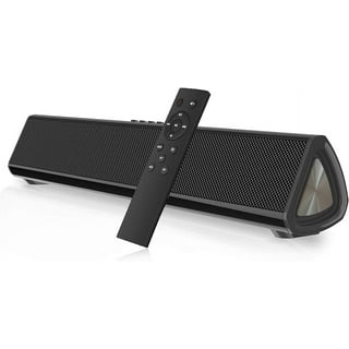 Barras de sonido de 2.1 canales para TV con subwoofer 4EQ Bluetooth Barra  de sonido de graves profundos para TV PC Gaming Sistema de sonido  envolvente