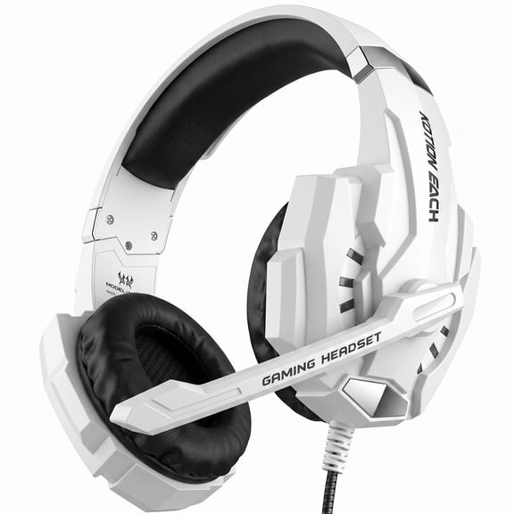 VEAT00L Wired Gaming Headset for PC, PS5 PS4, Xbox Series, 3D Stereo Sound 50mm Driver, 3.5mm Jack Wired Noise Cancelling Over-Ear Headphones with Mic for Computer, Laptop, Mac, Gamer