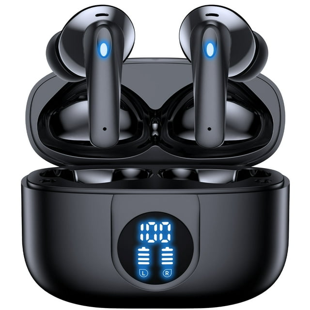 VEAT00L Wireless earbuds, Bluetooth headset 60 hours of battery life ...