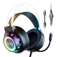 thumbnail image 1 of VEATOOL G3 USB Gaming Headset for PC, Computer Headphones with Microphone/Mic Noise Cancelling, 7.1 Surround Sound, RGB Light - Wired Headphones for PS4, PS5 Console, Laptop, 1 of 8