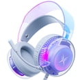 thumbnail image 1 of VEATOOL G5 Wired USB Gaming Headset,7.1 Surround Sound Gaming Headphones,Vibrant RGB - Game/Chat Balance, Over Ear Headphones with Noise Canceling Mic for PC, PS5/PS4, Laptop, Mac, 1 of 8