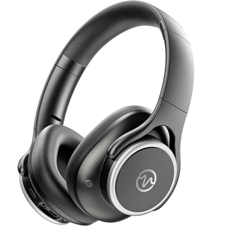 VEATOOL Hybrid ANC Headphones, Wireless Over Ear, 60H Playtime
