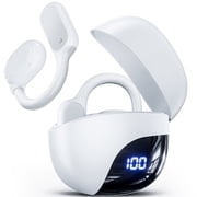 VEATOOL Wireless Earbuds Open Ear Headphone Sport, Bluetooth 5.3 Earbud, 80Hrs Earphone with Earhook, Noise Cancelling Mic,Light Weight Comfortable Fit,Suitable