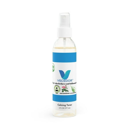 VECEDOR Calming Toner for Sensitive Skin – Hydrating, Soothing & Refreshing Face Toner, 6oz