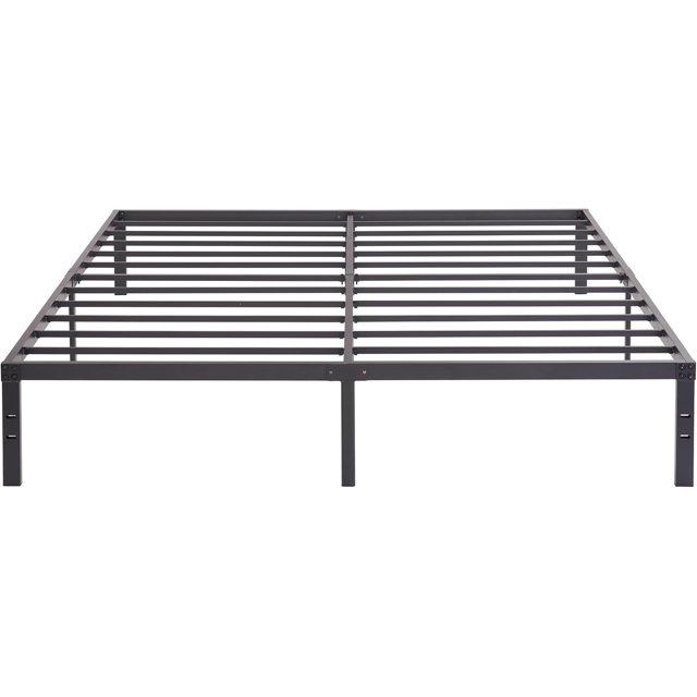 VECELO 14 inch King Metal Platform Bed Frame, Mattress Foundation, No