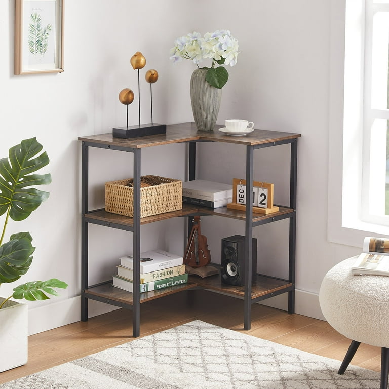 3 tier corner bookshelf discount