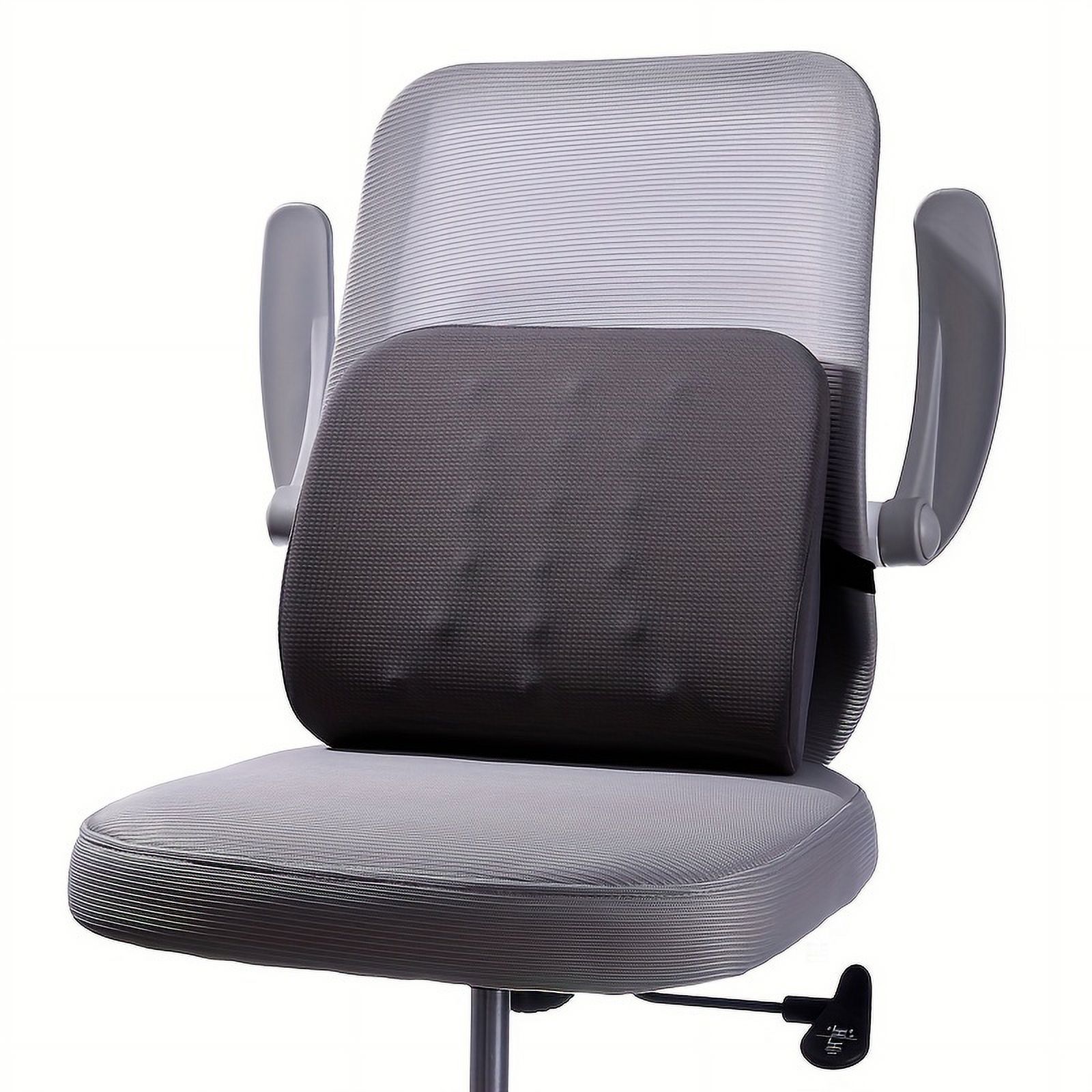 VECPIO Ergonomic Memory Foam Lumbar Support Pillow for Office Chair and