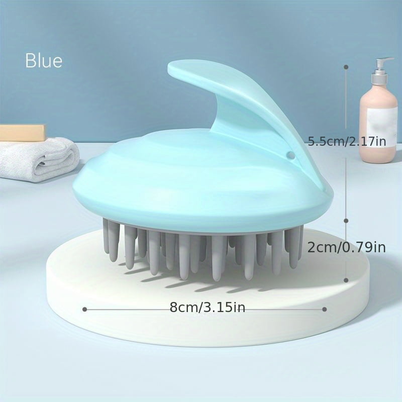 VECPIO Scalp Massager Shampoo Brush Wet And Dry Manual Head Scalp