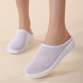 thumbnail image 1 of VECPIO Women‘s Lightweight Mesh Mule Sneakers - Breathable  Slip-On Comfort for Outdoor & Daily Wear, 1 of 7