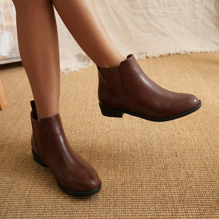 Comfortable low heel boots deals