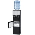 VECYS 3in1 Water Dispenser with Ice Maker, 27LBS Daily Ice, Hot/Cold