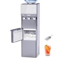 thumbnail image 1 of VECYS 3 5 gal Water Dispenser with Ice Maker, 27LBS Daily Ice & Child Lock, Grey, 1 of 6