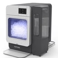 thumbnail image 1 of VECYS Nugget Ice Maker W/ Side Water Tank, 33LBS/Day Self-Cleaning, Grey, 1 of 8