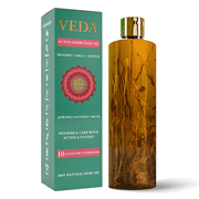 Veda Active Herbs Hair Oil for Men & Women, All Hair Types, Herbal Hair Oil Infused with Natural Herbs, 200 ml