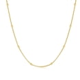 thumbnail image 1 of VEEDOFA Gold Plated Chain Necklace for Women, 16-22 Inch, 1 of 7