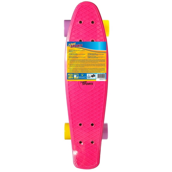 VEDES Großhandel GmbH - Ware New Sports Kickboard, Yellow and Purple ABEC 7