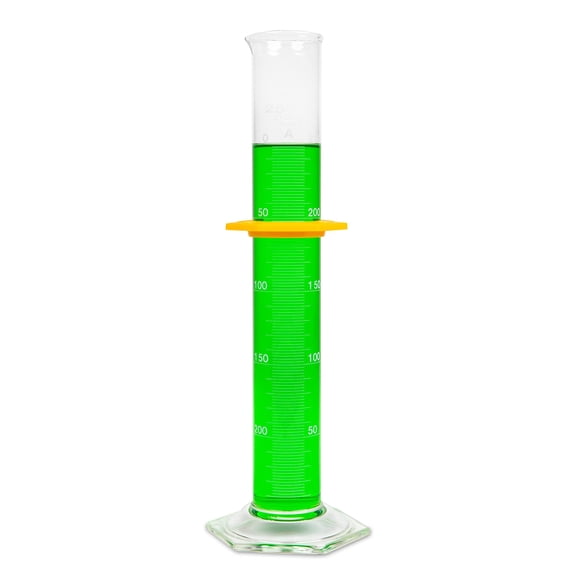 VEE GEE Scientific 2351A-250 Borosilicate Glass SIBATA 250 mL Class A Graduated Cylinder (Pack of 4) CA2