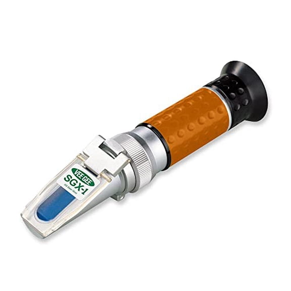 VEE GEE Scientific SGX-1 Beer Wort Brix Refractometer with ATC, 0 to 32% Brix Range, 1.000 to 1.130 Specific Gravity Range$$Tools