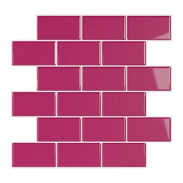 DcGZvy 10 Sheets Peel And Stick Tile Backsplash For Kitchen Wall Tile