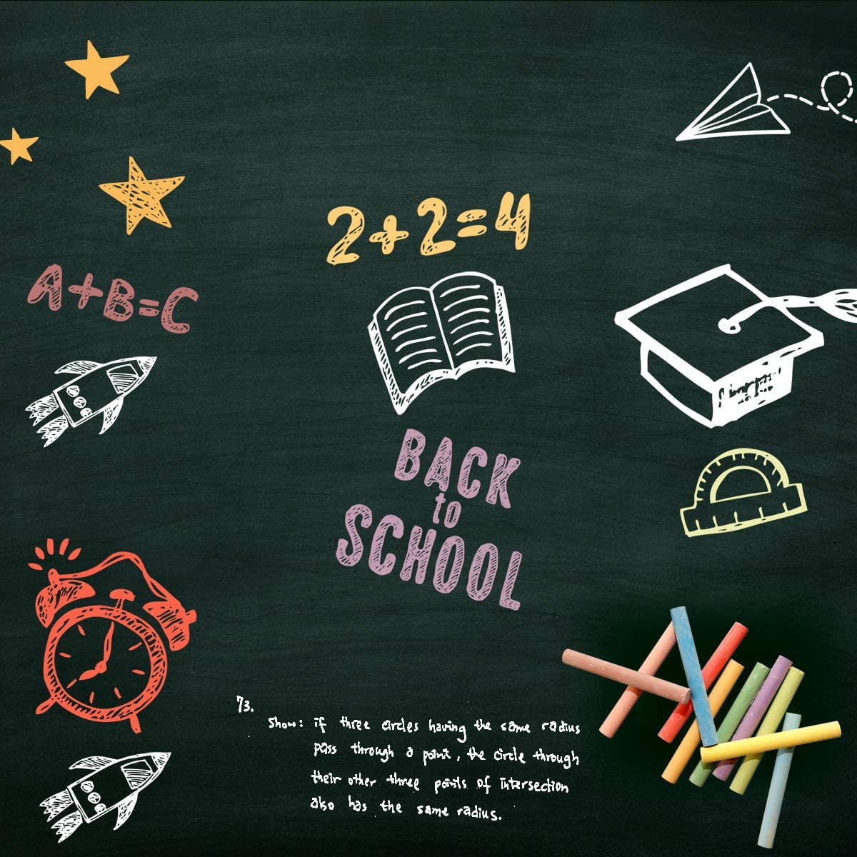 VEELIKE Chalkboard Contact Paper Green Dry Erase Paper Peel and Stick