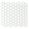 thumbnail image 1 of VEELIKE White Hexagon Peel and Stick Backsplash Tiles for Kitchen Waterproof 6 Sheets 12''x12'', 1 of 9