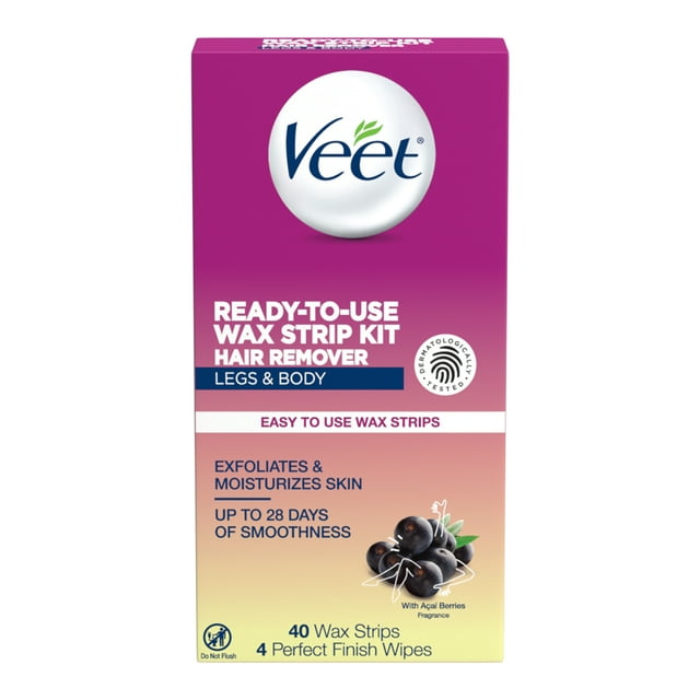 VEET Easy Gelwax Technology, Sensitive Formula ReadytoUse Hair