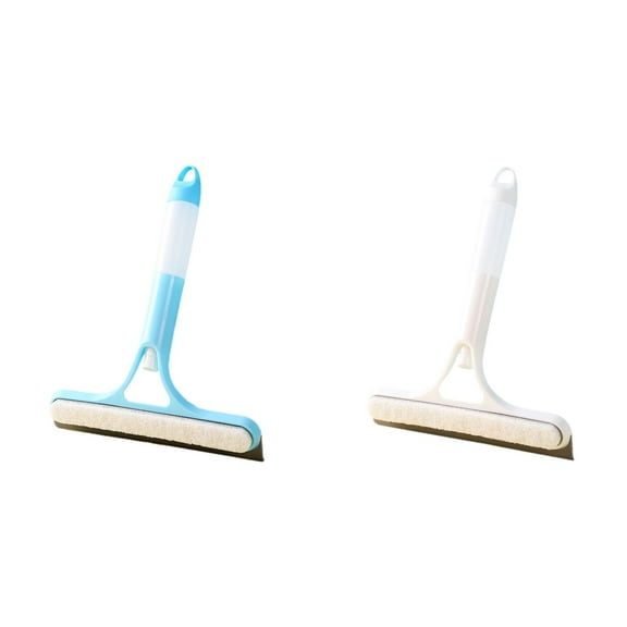 VEFSU 3 In 1 Window Cleaning Scraper, 2 Pcs Squeegee with Sprayer, Windwindow Squeegeeow Vacuum Squeegee Cordless for Home, Office, Window Cleaning Brush, Window Squeegee