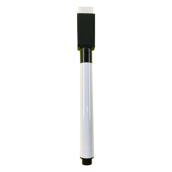 VEFSU Dry Erase Markers, Dry Erase Markers Fine Tip, Fine Tip Dry Erase Markers with Eraser, Fine Point Dry Erase Markers for Home, Office, White Board Markers Dry Erase, Skinny Dry Erase Markers